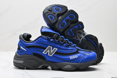 New Balance 1000 series running shoes for men and women, breathable and cushioned, with a casual, sporty style.