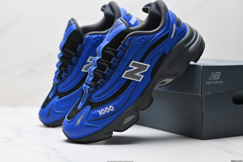New Balance 1000 series running shoes for men and women, breathable and cushioned, with a casual, sporty style.