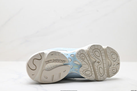 New Balance 1000 series athletic shoes, running shoes, jogging cushioning, comfort.