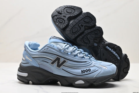 New Balance 1000 series running shoes, athletic shoes, jogging shoes with shock absorption, slip resistance, wear resistance, and comfort.