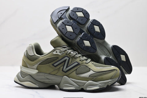 New Balance 9060 series running shoes for men and women, breathable and cushioned, casual athletic shoes.