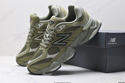 New Balance 9060 series running shoes for men and women, breathable and cushioned, casual athletic shoes.