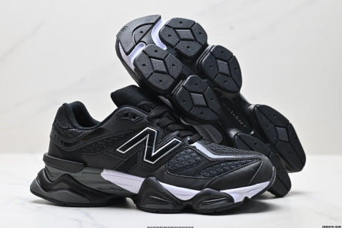 New Balance 9060 series athletic shoes, running shoes, men's and women's shoes, breathable and cushioned, casual.