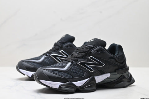 New Balance 9060 series athletic shoes, running shoes, men's and women's shoes, breathable and cushioned, casual.