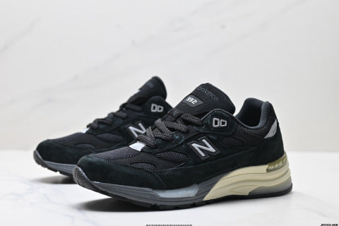 New Balance NB 992 series running shoes: classic, comfortable, slip-resistant, and versatile for casual and athletic wear.