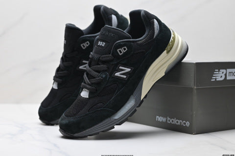 New Balance NB 992 series running shoes: classic, comfortable, slip-resistant, and versatile for casual and athletic wear.