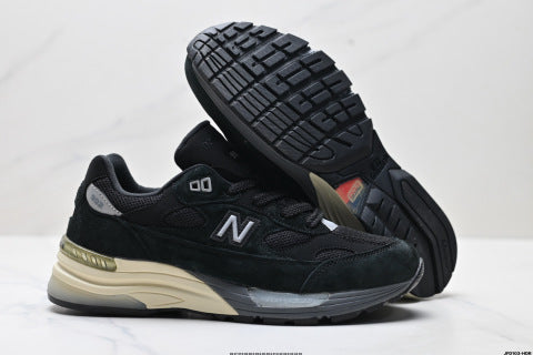 New Balance NB 992 series running shoes: classic, comfortable, slip-resistant, and versatile for casual and athletic wear.