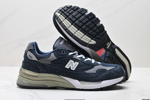New Balance NB 992 series athletic shoes: classic, comfortable, slip-resistant, and versatile for casual running.
