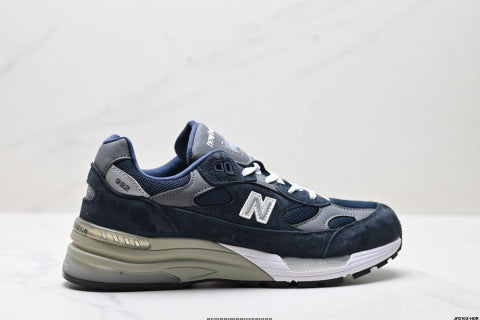 New Balance NB 992 series athletic shoes: classic, comfortable, slip-resistant, and versatile for casual running.
