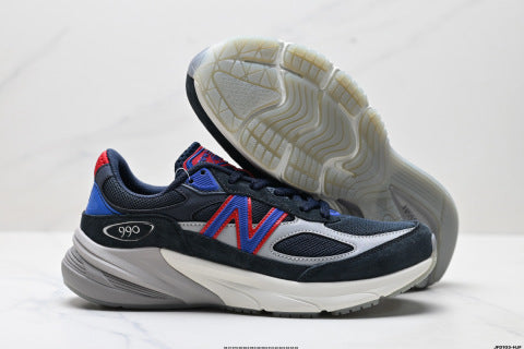 New Balance NB 990 series athletic shoes, running shoes, men's and women's shoes, breathable mesh upper, casual shoes.
