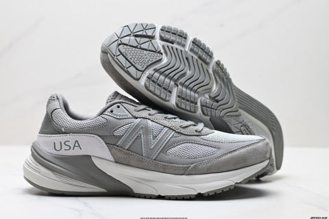 New Balance NB 990 series athletic shoes, running shoes, men's and women's shoes, breathable mesh upper, casual shoes.
