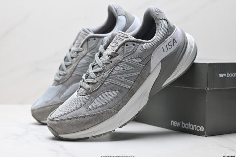 New Balance NB 990 series athletic shoes, running shoes, men's and women's shoes, breathable mesh upper, casual shoes.