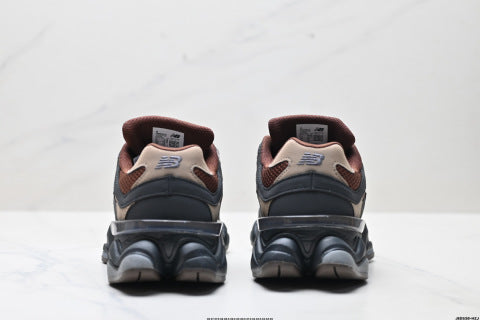 New Balance 9060 series athletic shoes: comfortable, slip-resistant, casual running shoes.