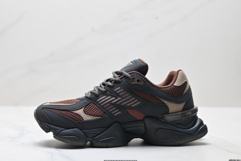New Balance 9060 series athletic shoes: comfortable, slip-resistant, casual running shoes.