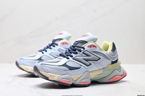 New Balance 9060 series running shoes, athletic shoes, comfortable, slip-resistant, casual.