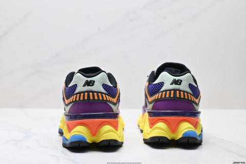 New Balance 9060 series athletic shoes: comfortable, slip-resistant, casual running shoes.