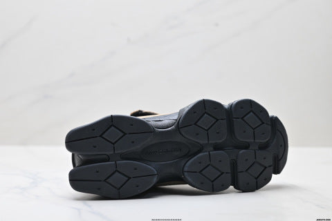 New Balance 8040 "Navy" Casual Shoes: Shock-absorbing, slip-resistant, wear-resistant, and breathable.