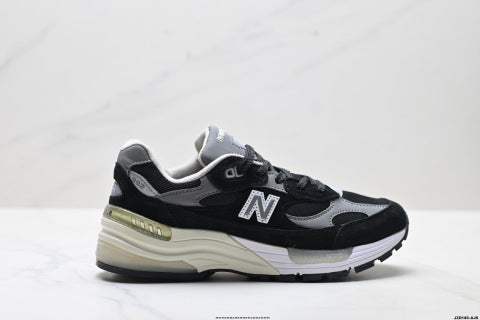 New Balance 992 series running shoes, classic casual sports shoes, versatile chunky sneakers.