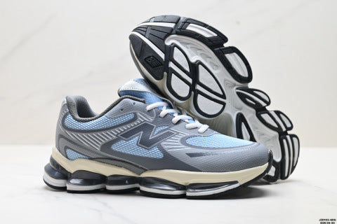 New Balance 2000 series athletic shoes: stylish, versatile, shock-absorbing, slip-resistant, and durable low-top running shoes.
