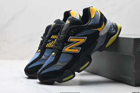 New Balance 9060 series athletic shoes, running shoes, men's and women's shoes, non-slip and wear-resistant.