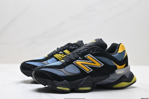 New Balance 9060 series athletic shoes, running shoes, men's and women's shoes, non-slip and wear-resistant.