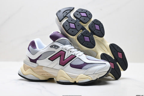 New Balance 9060 series running shoes, slip-resistant and durable, suitable for casual sports.