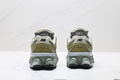 New Balance 9060 series athletic shoes, running shoes, slip-resistant and durable, casual wear.
