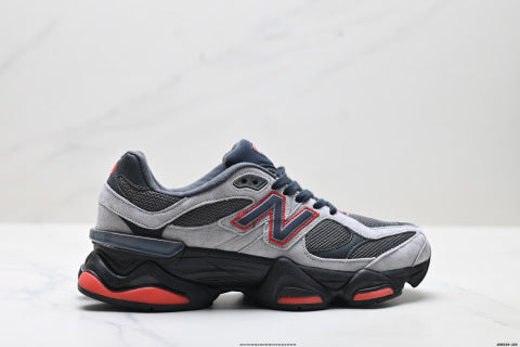 New Balance 9060 series athletic shoes, slip-resistant and durable, casual running shoes.