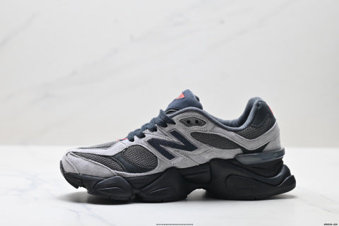 New Balance 9060 series athletic shoes, slip-resistant and durable, casual running shoes.
