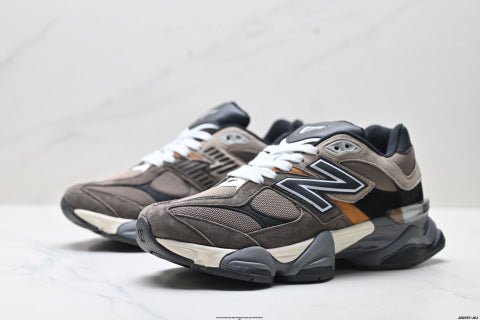 New Balance 9060 series running shoes: comfortable, slip-resistant, suitable for casual sports.