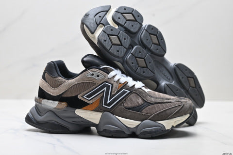 New Balance 9060 series running shoes: comfortable, slip-resistant, suitable for casual sports.