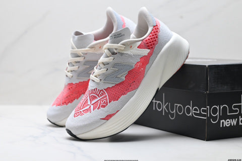 STONE ISLAND New Balance x TDS Collaboration Running Shoes: Comfortable, Slip-Resistant, Durable, Low-Top Casual Shoes