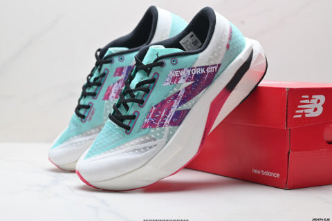 New Balance SC Trainer V3 series athletic shoes, running shoes, training sprint shoes, breathable and cushioned.