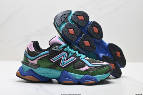 New Balance 9060 series running shoes: comfortable, slip-resistant, durable, suitable for casual sports.