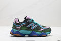 New Balance 9060 series athletic shoes: shock-absorbing, comfortable, slip-resistant, casual running shoes.