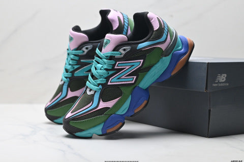 New Balance 9060 series running shoes: comfortable, slip-resistant, durable, suitable for casual sports.