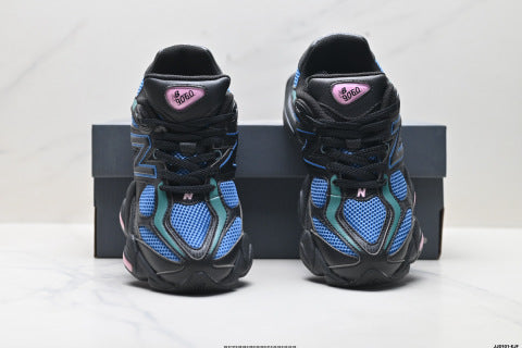 New Balance 9060 series athletic shoes: shock-absorbing, comfortable, slip-resistant, casual running shoes.