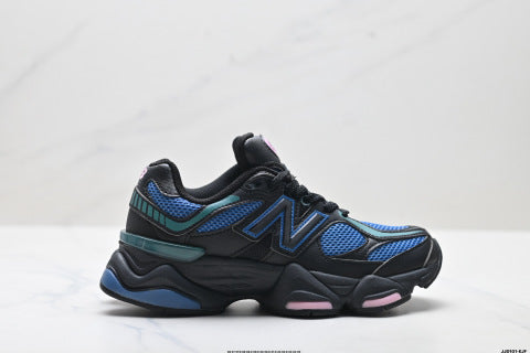 New Balance 9060 series athletic shoes: shock-absorbing, comfortable, slip-resistant, casual running shoes.