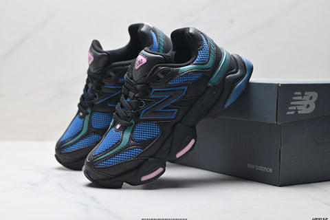 New Balance 9060 series athletic shoes: shock-absorbing, comfortable, slip-resistant, casual running shoes.