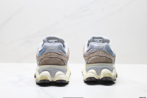 New Balance 9060 series running shoes, athletic shoes, shock absorption, comfort, slip resistance, casual wear.