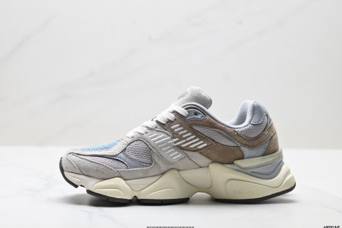 New Balance 9060 series running shoes, athletic shoes, shock absorption, comfort, slip resistance, casual wear.