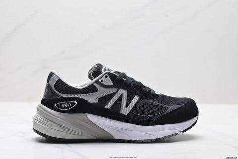 New Balance NB 990 series running shoes, breathable mesh upper, low-top casual shoes.