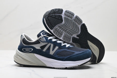 New Balance NB 990 series athletic shoes, running shoes, breathable mesh upper, low-top casual shoes.