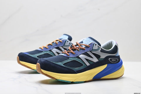 New Balance NB 990 series athletic shoes, running shoes, breathable mesh upper, low-top casual shoes.