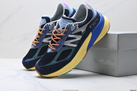 New Balance NB 990 series athletic shoes, mesh low-top casual running shoes.