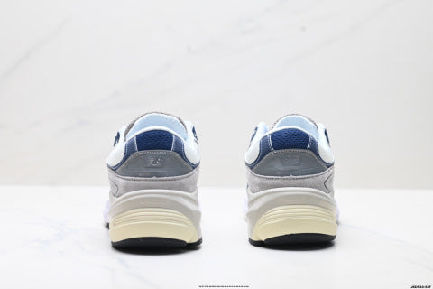 New Balance NB 990 series running shoes, athletic shoes, breathable mesh upper, low-top casual shoes.