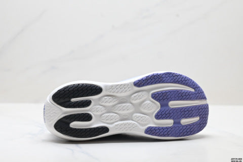 New Balance 1080 series athletic shoes: slip-resistant, durable, breathable, lightweight, low-top running shoes.