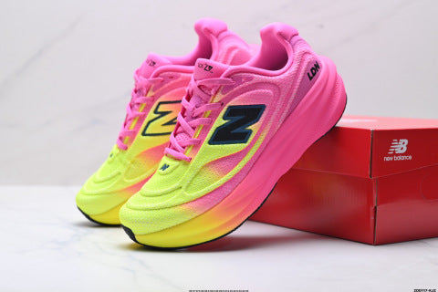New Balance 1080 series athletic shoes: mesh fabric for slip resistance and durability, breathable and lightweight, low-top running shoes.