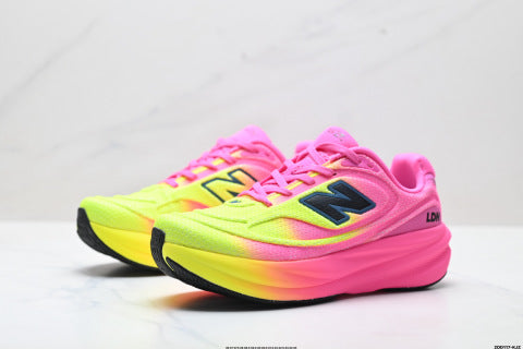 New Balance 1080 series athletic shoes: mesh fabric for slip resistance and durability, breathable and lightweight, low-top running shoes.