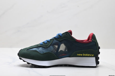 New Balance MS327 athletic shoes, men's and women's shoes, breathable and cushioned, casual running shoes.